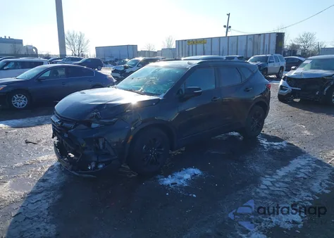 2021 Chevrolet Blazer Awd 3Lt from USA, damaged, VIN 3GNKBJRS3MS516033